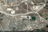 Vue aérienne de Redlands Municipal