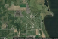 Vue aérienne de Warroad International Memorial