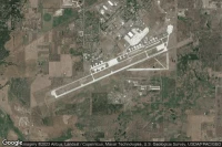 Vue aérienne de Fairchild Air Force Base