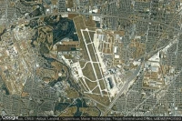 Vue aérienne de Lackland Air Force Base