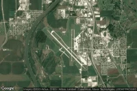 Vue aérienne de Sioux Gateway/Brigadier General Bud Day Field