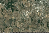 Vue aérienne de Gillespie County