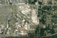 Vue aérienne de Tinker Air Force Base