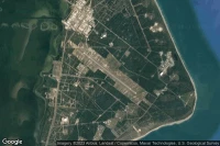 Vue aérienne de Cape Canaveral AFS Skid Strip