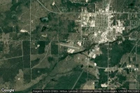 Vue aérienne de Kalkaska City