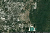 Vue aérienne de Zephyrhills Municipal
