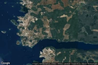 Vue aérienne de Vrsar Crljenka