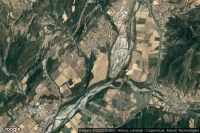 Vue aérienne de Château-Arnoux-Saint-Auban