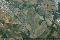 Vue aérienne de Dijon-Bourgogne
