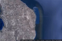 Vue aérienne de Santorini