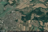 Vue aérienne de Balassagyarmat