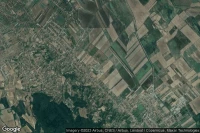 Vue aérienne de Győrújbarát