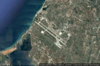 Vue aérienne de Vincenzo Florio Trapani-Birgi