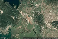 Vue aérienne de Nikšić
