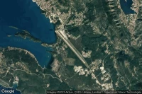 Vue aérienne de Tivat