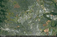 Vue aérienne de Fort Detrick