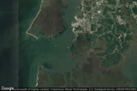 Vue aérienne de Mccready Memorial Hospital