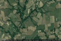 Vue aérienne de Cromwell Farm