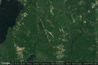 Vue aérienne de Robinson Ridge Field