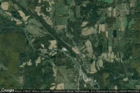 Vue aérienne de Mars Hill