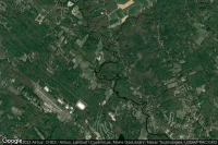 Vue aérienne de Salmon Falls