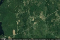 Vue aérienne de Thompson Memorial Field