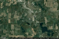 Vue aérienne de Hillsdale Hospital