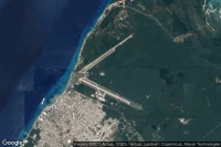 Vue aérienne de Cozumel International