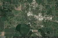 Vue aérienne de Meeker County Memorial Hospital