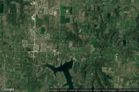 Vue aérienne de Clevenger