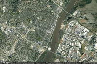 Vue aérienne de Saint Joseph Health Center