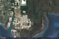 Vue aérienne de Pascagoula Refinery Pad Nr 3