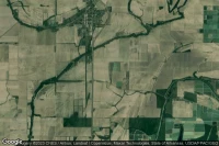 Vue aérienne de Lester Field