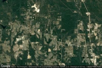 Vue aérienne de Shade Tree Field