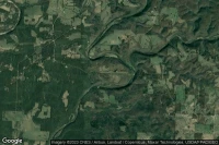 Vue aérienne de Sunburst Ranch