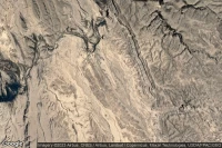 Vue aérienne de Boquillas del Carmen
