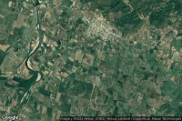 Vue aérienne de San Jose del Progreso.