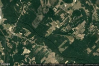 Vue aérienne de Rocking A Farm