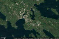 Vue aérienne de Huggins Hospital