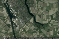 Vue aérienne de Ziekenhuis Zeeuws-Vlaanderen. Locatie De Honte