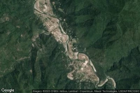 Vue aérienne de Hoopa