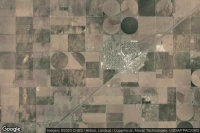 Vue aérienne de Hooker Municipal