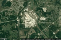 Vue aérienne de Port of Catoosa
