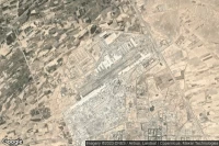 Vue aérienne de Kandahar