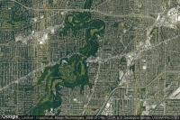 Vue aérienne de Cleveland Clinic Fairview Hospital