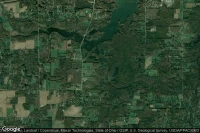 Vue aérienne de Carcioppolo Field