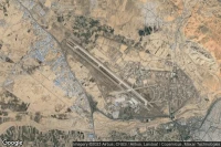 Vue aérienne de Tabriz International