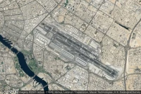 Vue aérienne de Dubai International