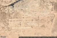 Vue aérienne de Al Asad Air Base