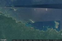 Vue aérienne de Isla Tigre Airstrip